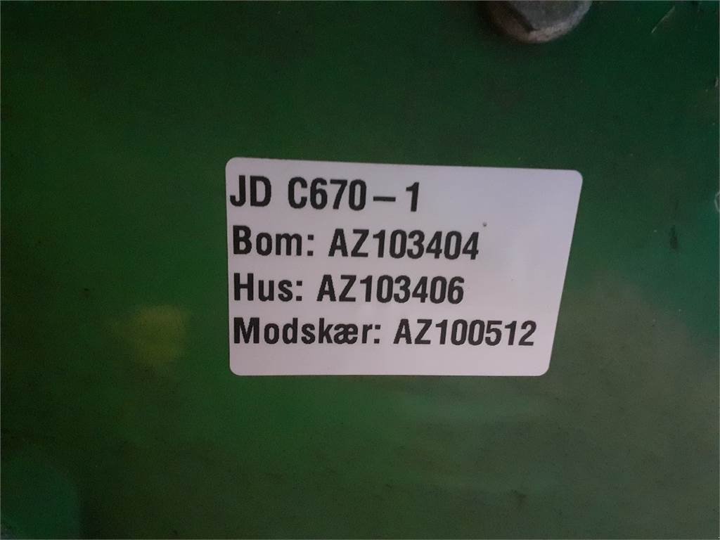 Rapsschneidwerk des Typs John Deere C670, Gebrauchtmaschine in Hemmet (Bild 2)