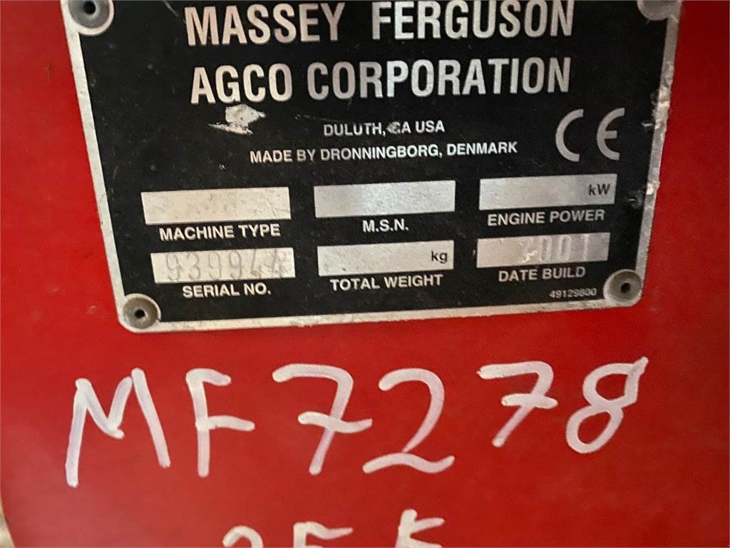 Rapsschneidwerk a típus Massey Ferguson 25 Powerflow, Gebrauchtmaschine ekkor: Hemmet (Kép 16)