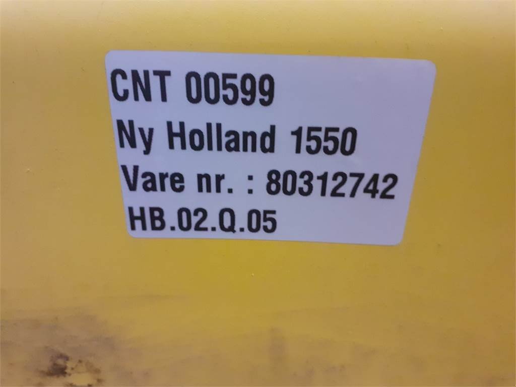 Rapsschneidwerk van het type New Holland 1550, Gebrauchtmaschine in Hemmet (Foto 7)