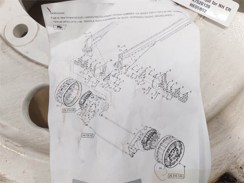 Rapsschneidwerk του τύπου New Holland CR9080, Gebrauchtmaschine σε Hemmet (Φωτογραφία 3)