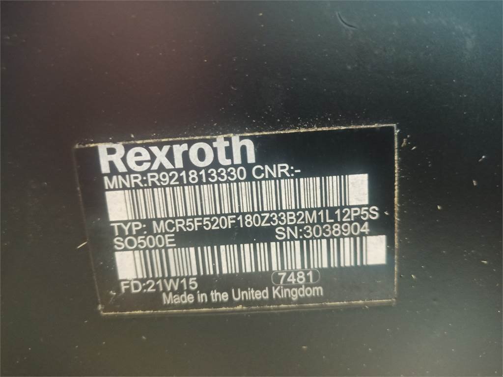 Rapsschneidwerk типа Rexroth Hjulgear R321813330, Gebrauchtmaschine в Hemmet (Фотография 13)