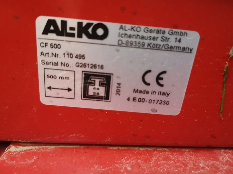 Rasenmäher του τύπου Alko Motorhake Alko CF 500, Gebrauchtmaschine σε NATTERNBACH (Φωτογραφία 14)
