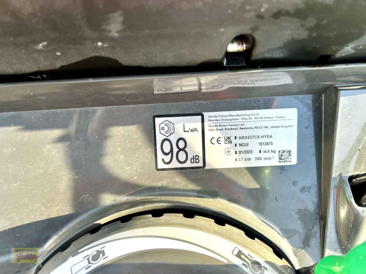 Rasenmäher tip Honda HRX 537 C6 HY Rasenmäher mit Hydrostat, Gebrauchtmaschine in Kötschach (Poză 13)