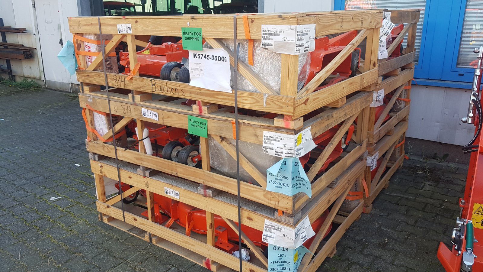 Rasenmäher a típus Kubota B2231 B2261 B2650  B2350, Neumaschine ekkor: Olpe (Kép 2)