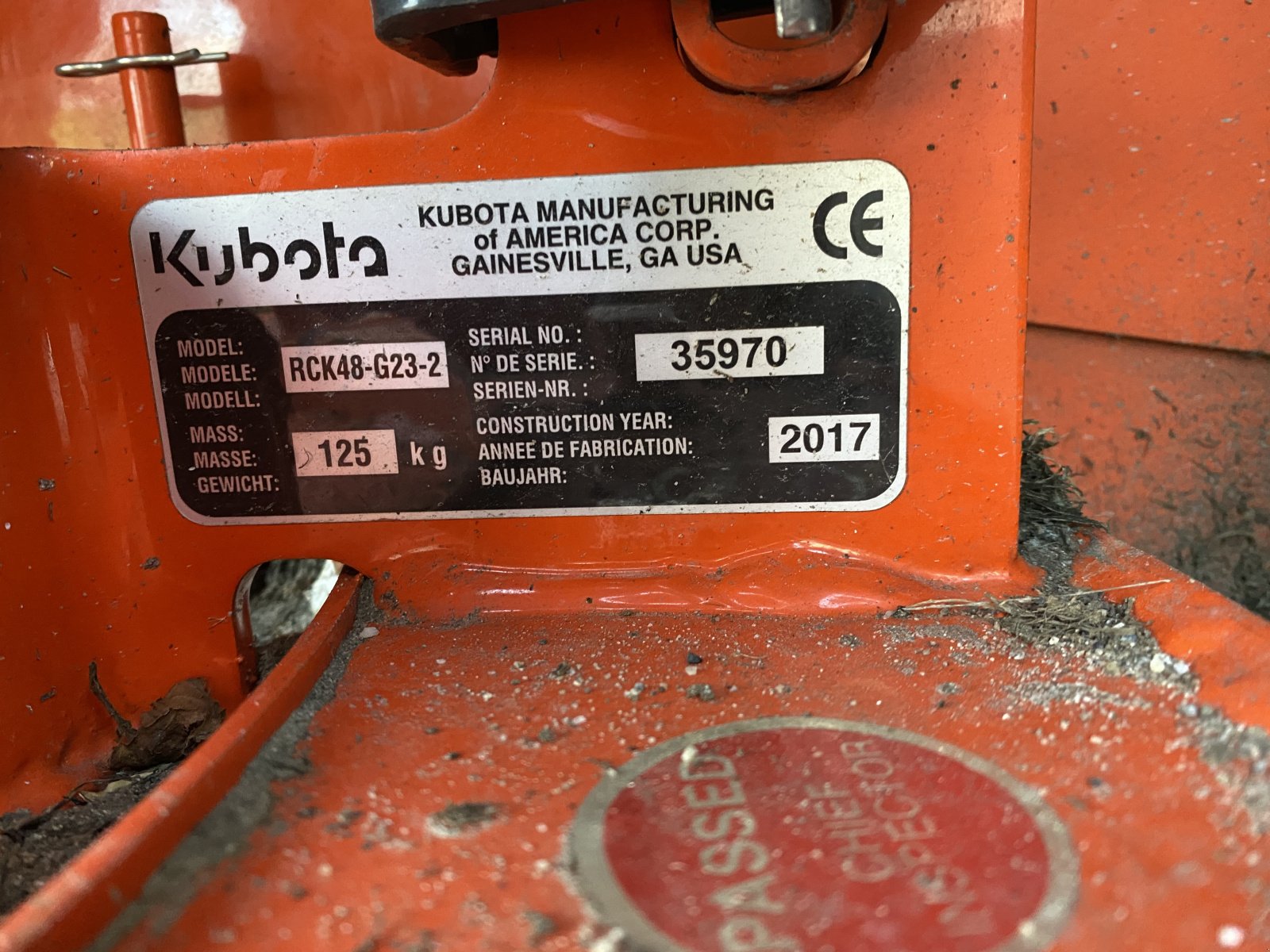 Rasenmäher del tipo Kubota F 1900, Gebrauchtmaschine en Bühl (Imagen 4)