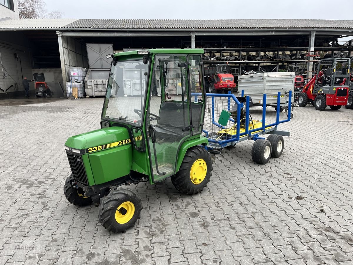 Rasenmäher του τύπου Sonstige John Deere 332 mit Rückewagen & Schneeschild, Gebrauchtmaschine σε Burgkirchen (Φωτογραφία 1)