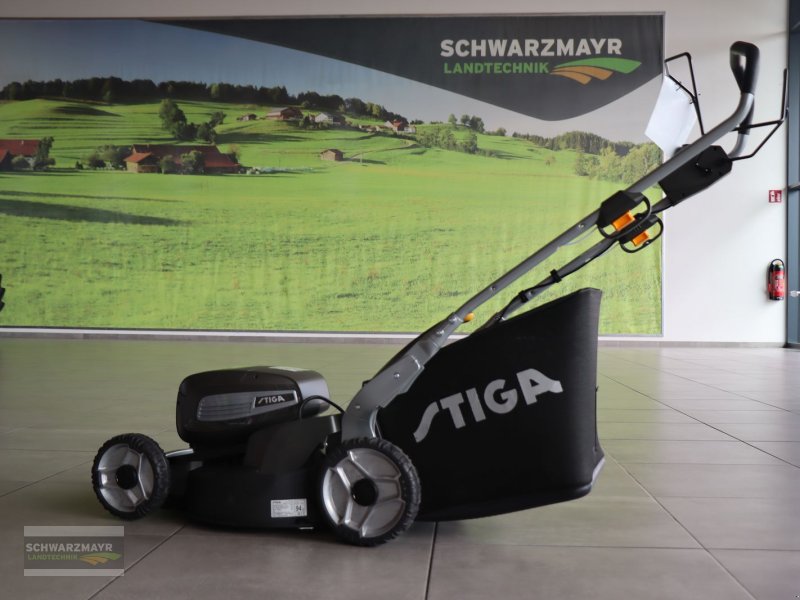 Rasenmäher del tipo Stiga Twinclip 950e V Kit AKKU, Neumaschine In Gampern (Immagine 1)