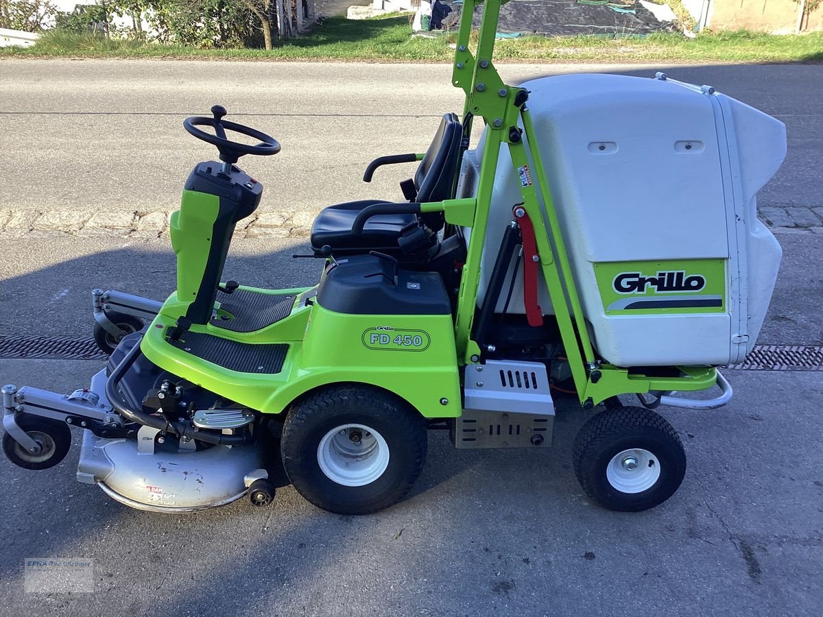 Rasentraktor des Typs Grillo FD450 mit Hochentleerung, Gebrauchtmaschine in Ainring (Bild 2)