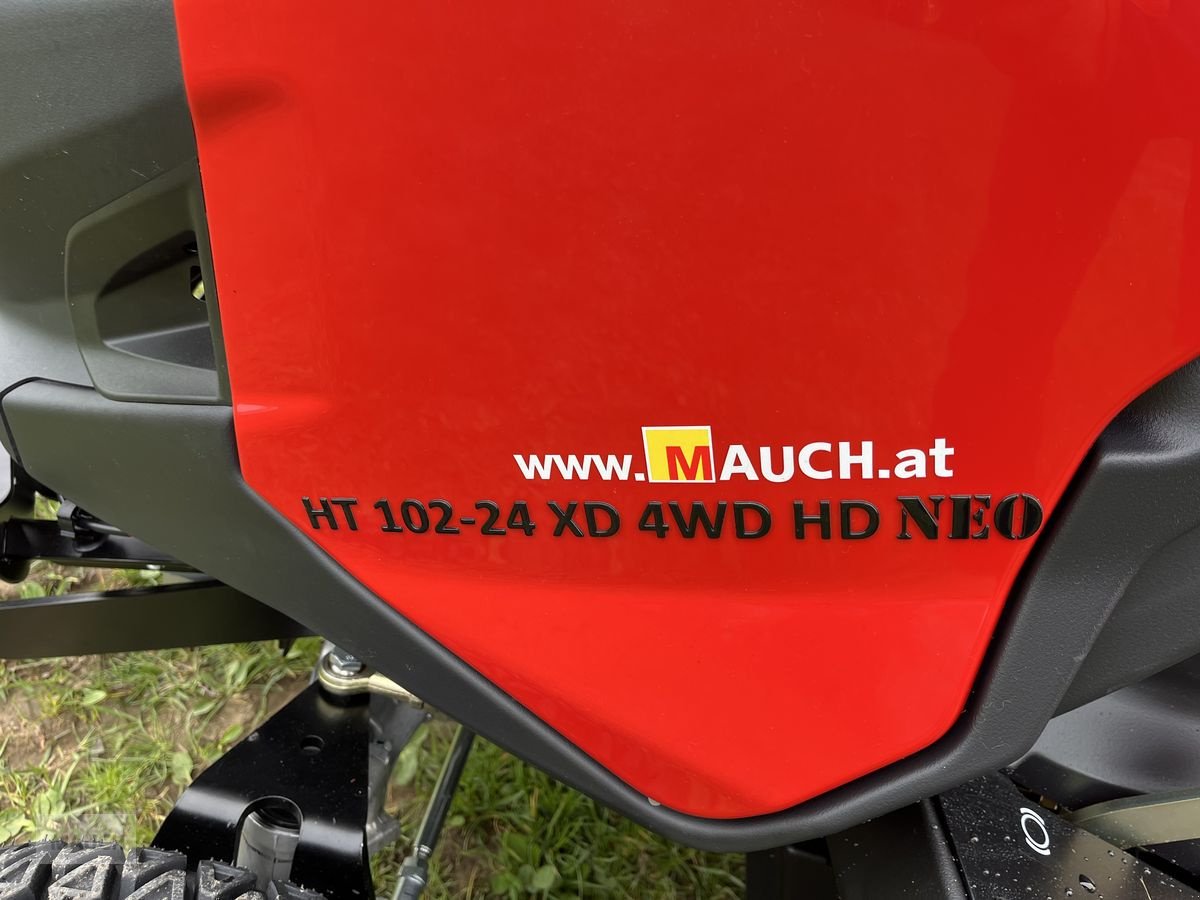 Rasentraktor типа Herkules HT 102 - 24XD Allrad NEO 4WD Hochentleerung, Neumaschine в Burgkirchen (Фотография 13)