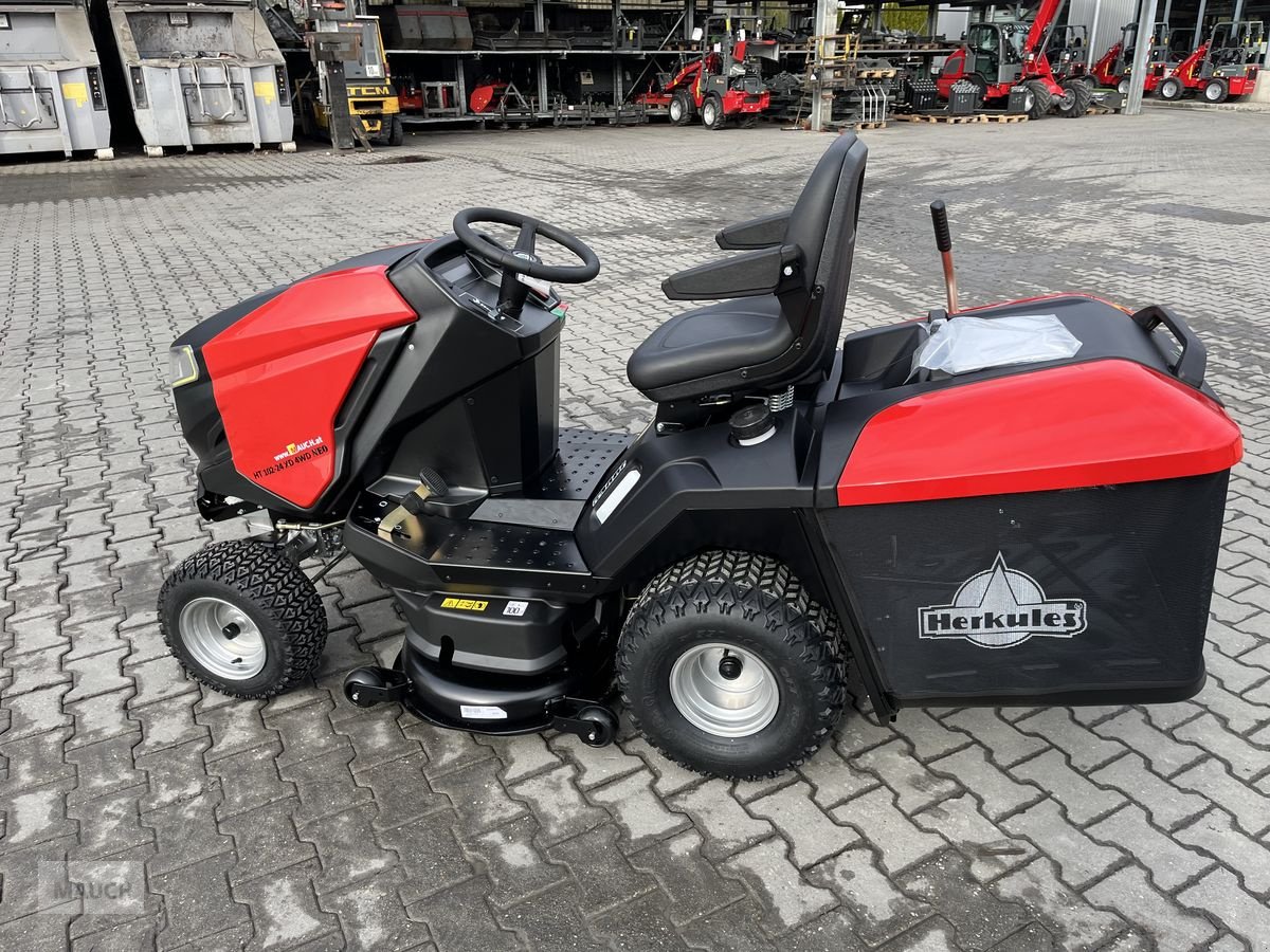 Rasentraktor Türe ait Herkules HT 102 - 24XD Allrad NEO 4WD, Neumaschine içinde Burgkirchen (resim 13)