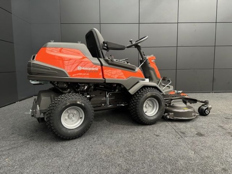 Rasentraktor typu Husqvarna Kommunalrider R418TsX AWD 112cm Mähdeck 14,68PS, Neumaschine w Tamsweg (Zdjęcie 12)