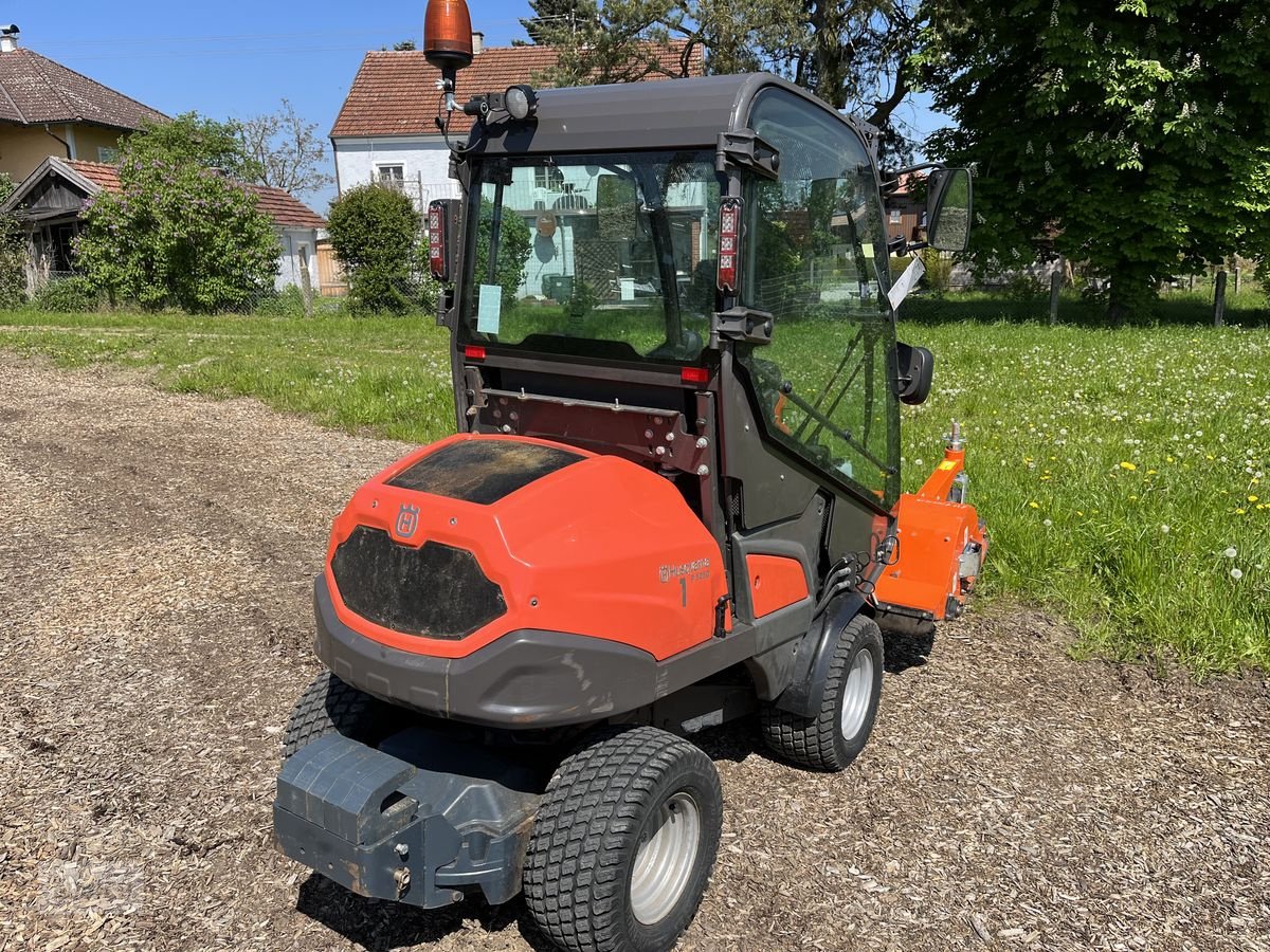 Rasentraktor del tipo Husqvarna P 525 D mit Kabine und Schleglmäher, Gebrauchtmaschine en Burgkirchen (Imagen 7)