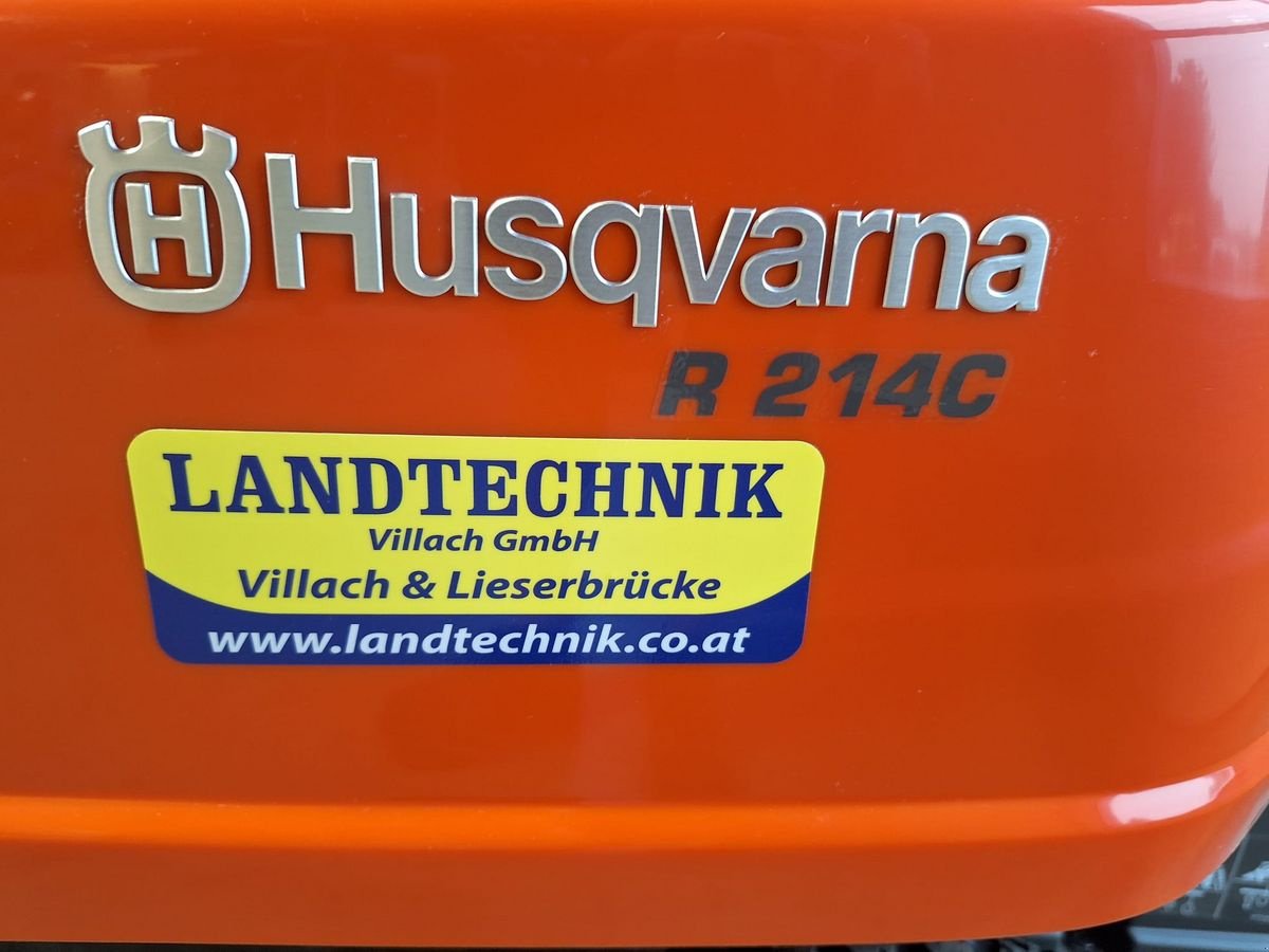 Rasentraktor Türe ait Husqvarna R 214 C, Gebrauchtmaschine içinde Villach (resim 8)