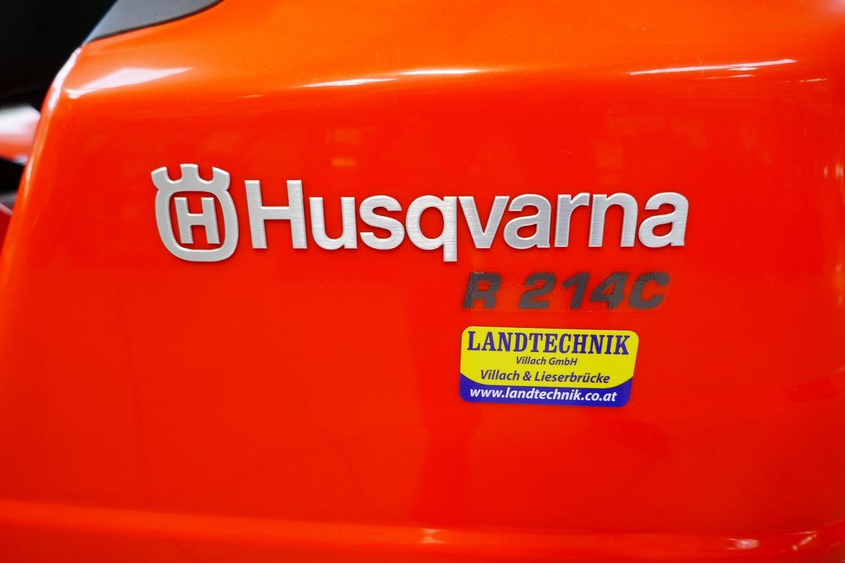 Rasentraktor del tipo Husqvarna R 214 C, Gebrauchtmaschine In Villach (Immagine 5)