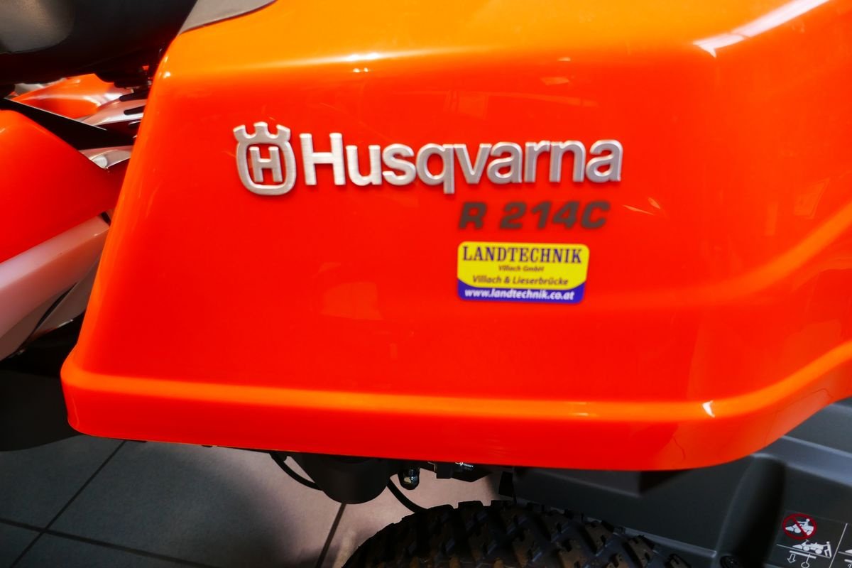 Rasentraktor des Typs Husqvarna R 214 C, Gebrauchtmaschine in Villach (Bild 3)