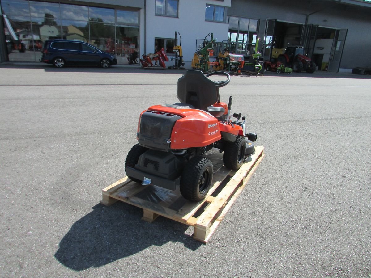 Rasentraktor Türe ait Husqvarna R 214TC, Gebrauchtmaschine içinde Saxen (resim 4)