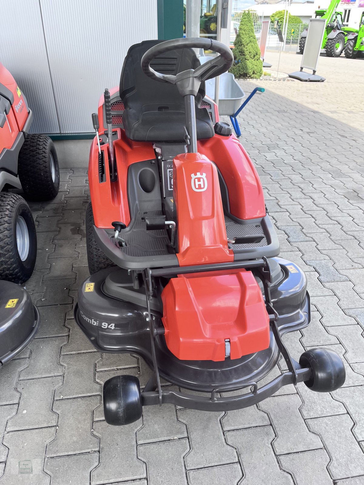 Rasentraktor typu Husqvarna R214C, Neumaschine w Gross-Bieberau (Zdjęcie 3)