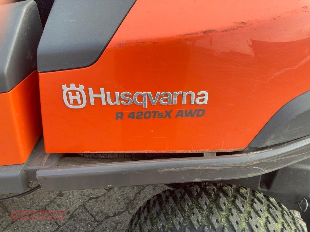 Rasentraktor типа Husqvarna R420 TsX AWD, Gebrauchtmaschine в Wahrenholz (Фотография 5)