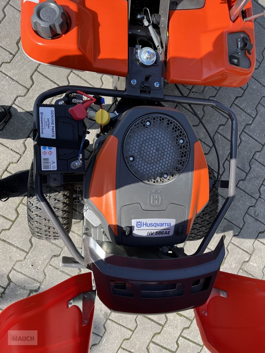 Rasentraktor του τύπου Husqvarna Rider 214TC Comfort Edition 10h, Gebrauchtmaschine σε Burgkirchen (Φωτογραφία 15)