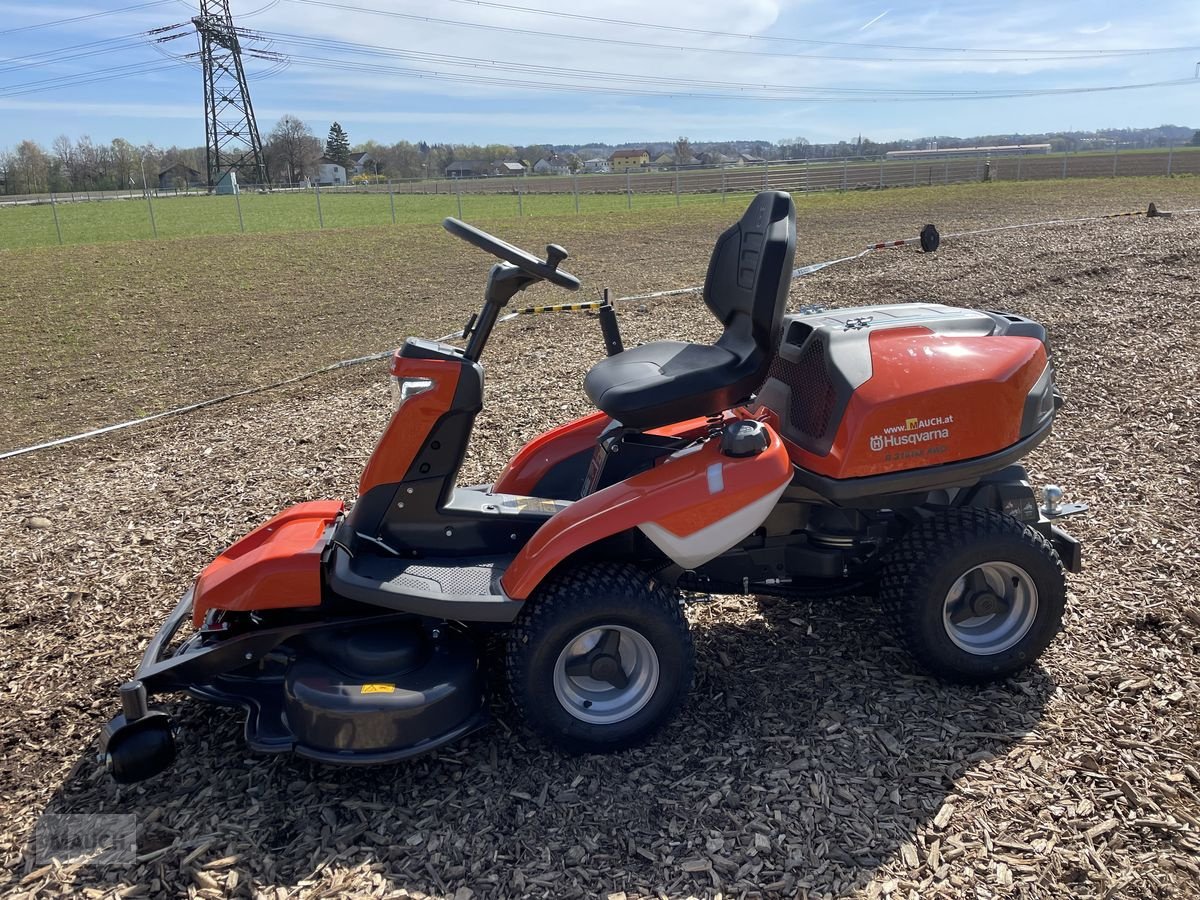 Rasentraktor del tipo Husqvarna Rider 316 TsX AWD inkl. Mähdeck & Schneeschild!!, Neumaschine en Burgkirchen (Imagen 13)