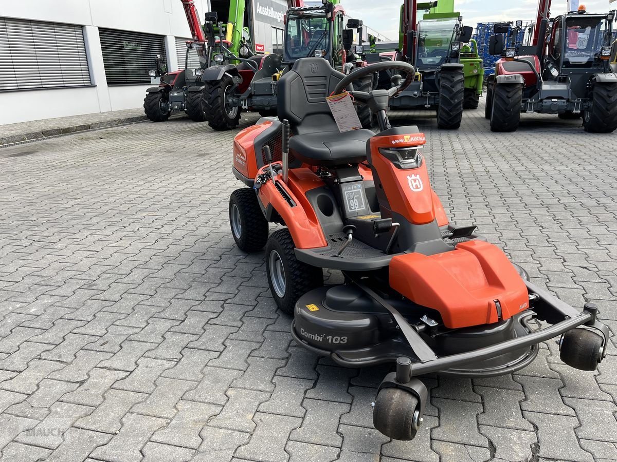 Rasentraktor des Typs Husqvarna Rider 316Tsx AWD 103cm Mähdeck 40h, Gebrauchtmaschine in Burgkirchen (Bild 12)