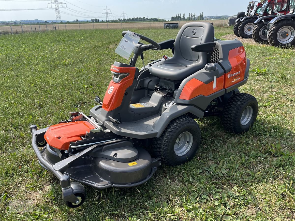 Rasentraktor του τύπου Husqvarna Rider 418 TsX AWD mit Mähdeck 112cm, Neumaschine σε Burgkirchen (Φωτογραφία 17)