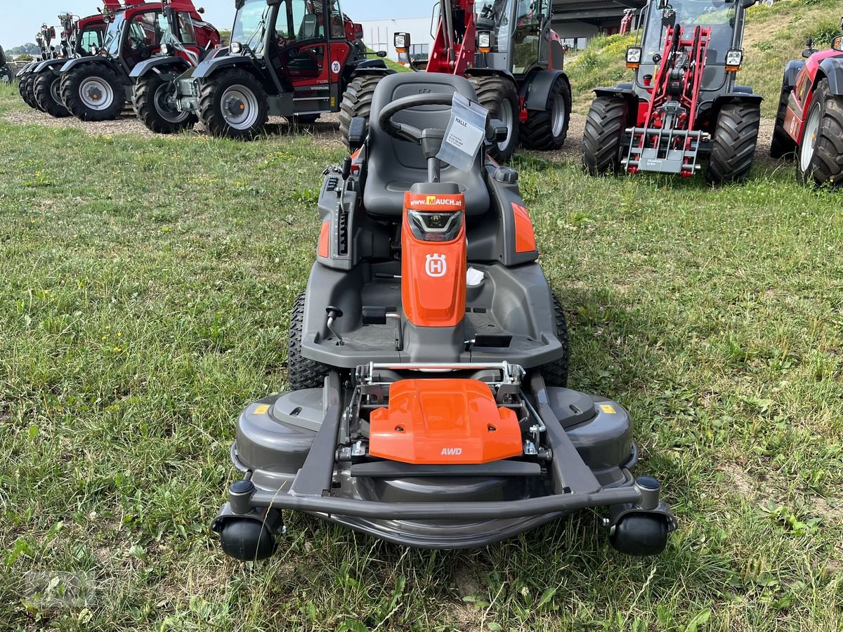 Rasentraktor typu Husqvarna Rider 418TsX AWD 112cm & Schneeschild, Neumaschine w Burgkirchen (Zdjęcie 19)