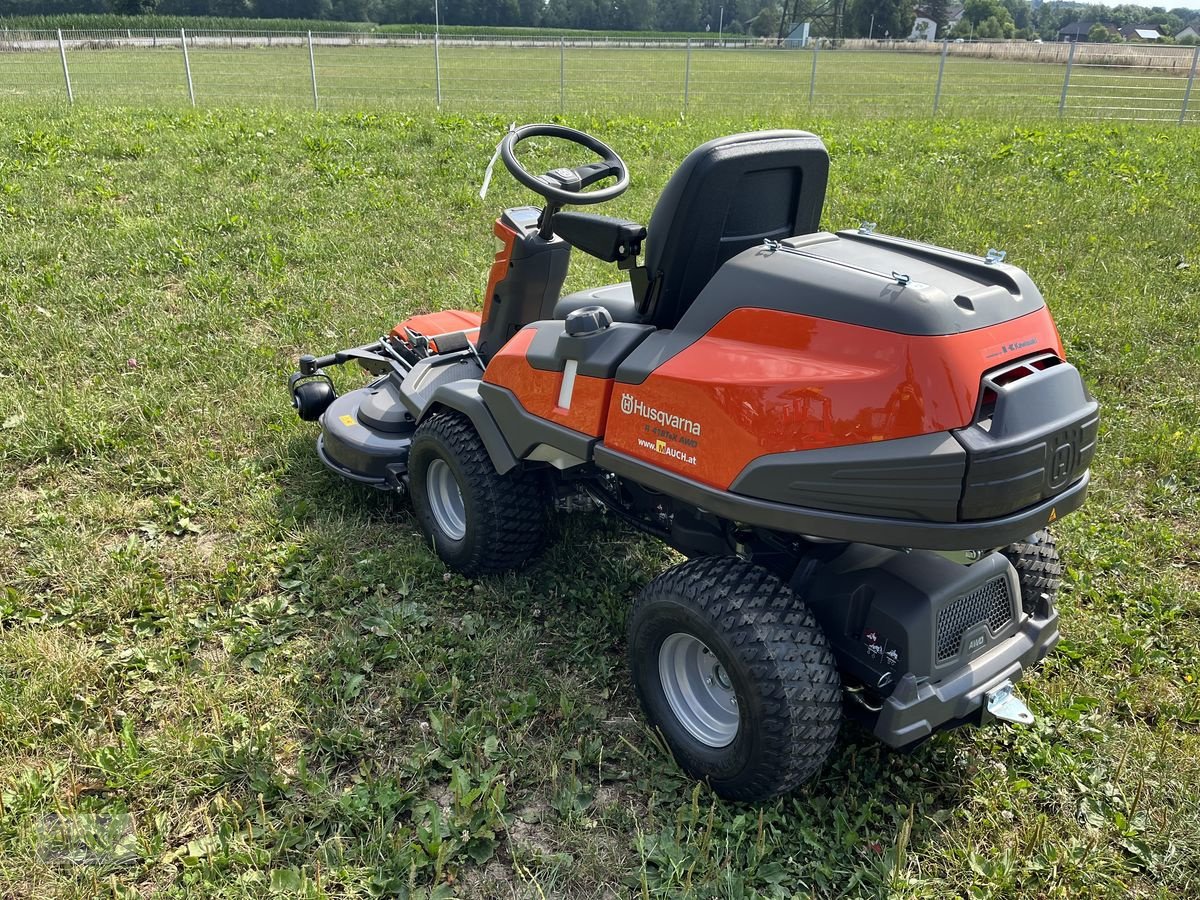 Rasentraktor tip Husqvarna Rider 418TsX AWD 112cm & Schneeschild, Neumaschine in Burgkirchen (Poză 15)