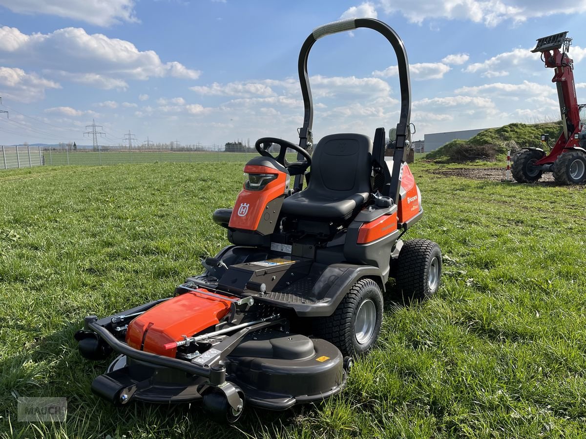 Rasentraktor van het type Husqvarna Rider 524 X EFI mit Mähdeck + 1500€ Akkugeräte K, Neumaschine in Burgkirchen (Foto 27)