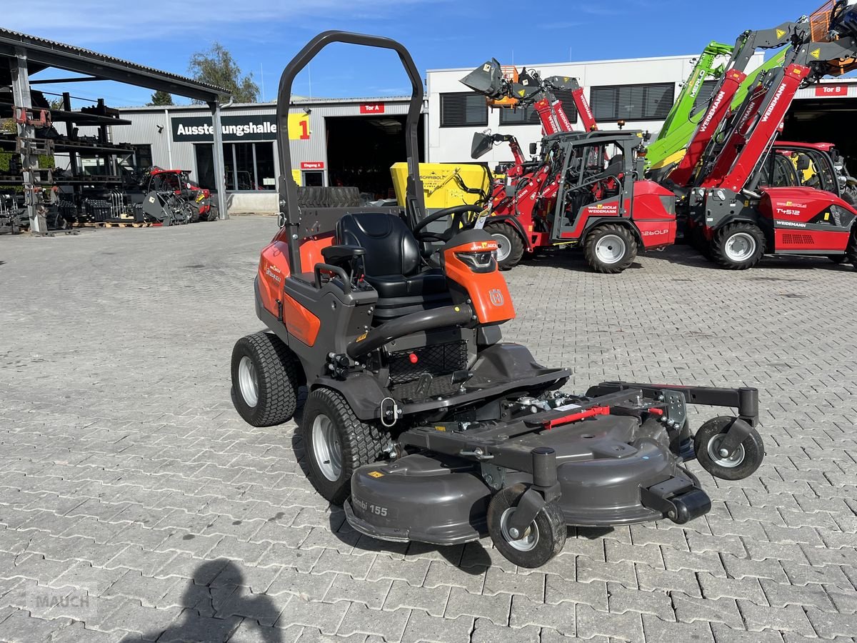 Rasentraktor van het type Husqvarna Rider P 520 DX nur 20h, Mähdeck 155cm, DIESEL, Gebrauchtmaschine in Burgkirchen (Foto 1)