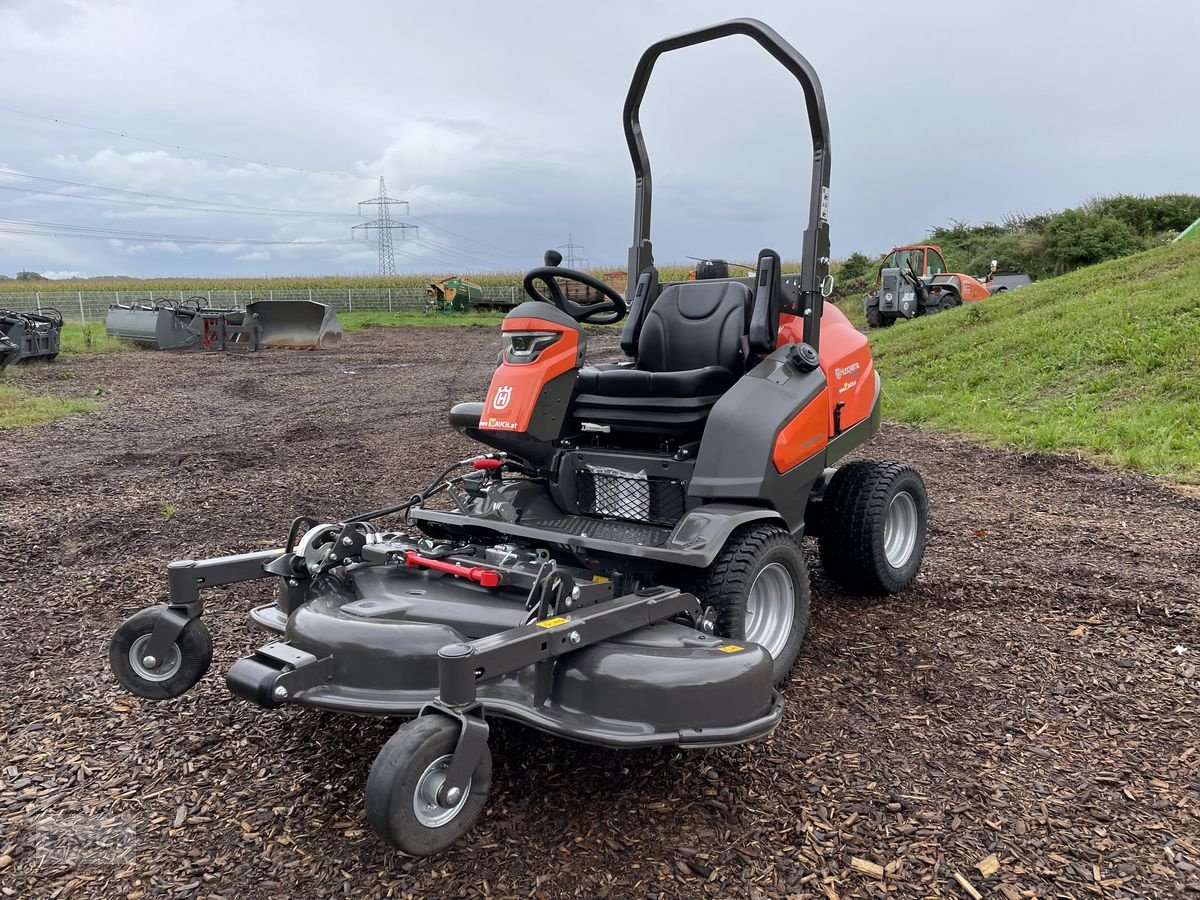 Rasentraktor typu Husqvarna Rider P 525DX mit Mähdeck, Diesel, Allrad, Servo, Neumaschine v Burgkirchen (Obrázek 3)