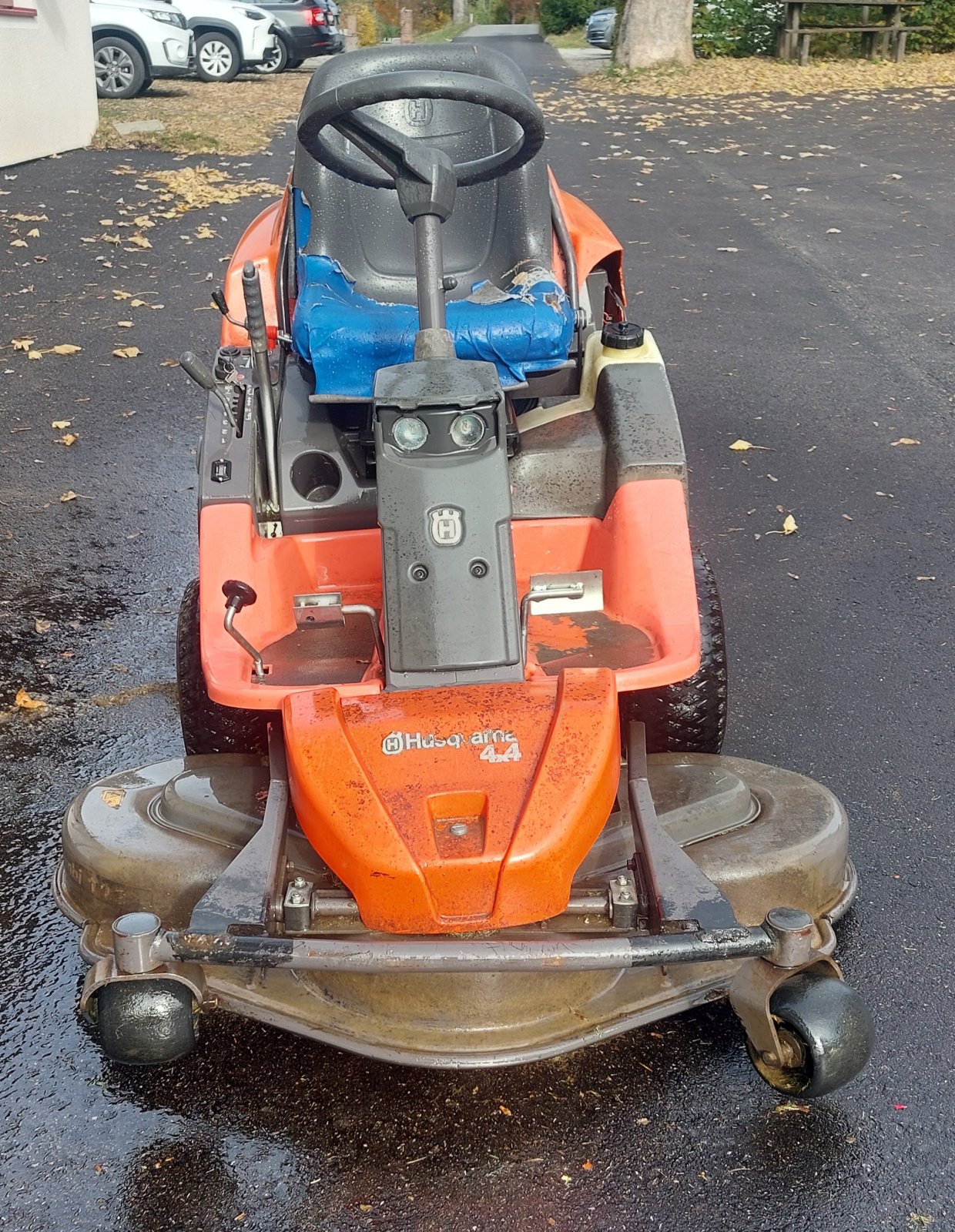 Rasentraktor of the type Husqvarna Rider PR 17 AWD, Gebrauchtmaschine in Ramsau am Dachstein (Picture 3)