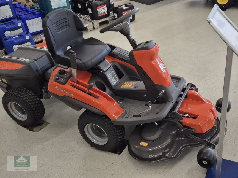 Rasentraktor van het type Husqvarna Rider R 200iX, Neumaschine in Klagenfurt (Foto 1)