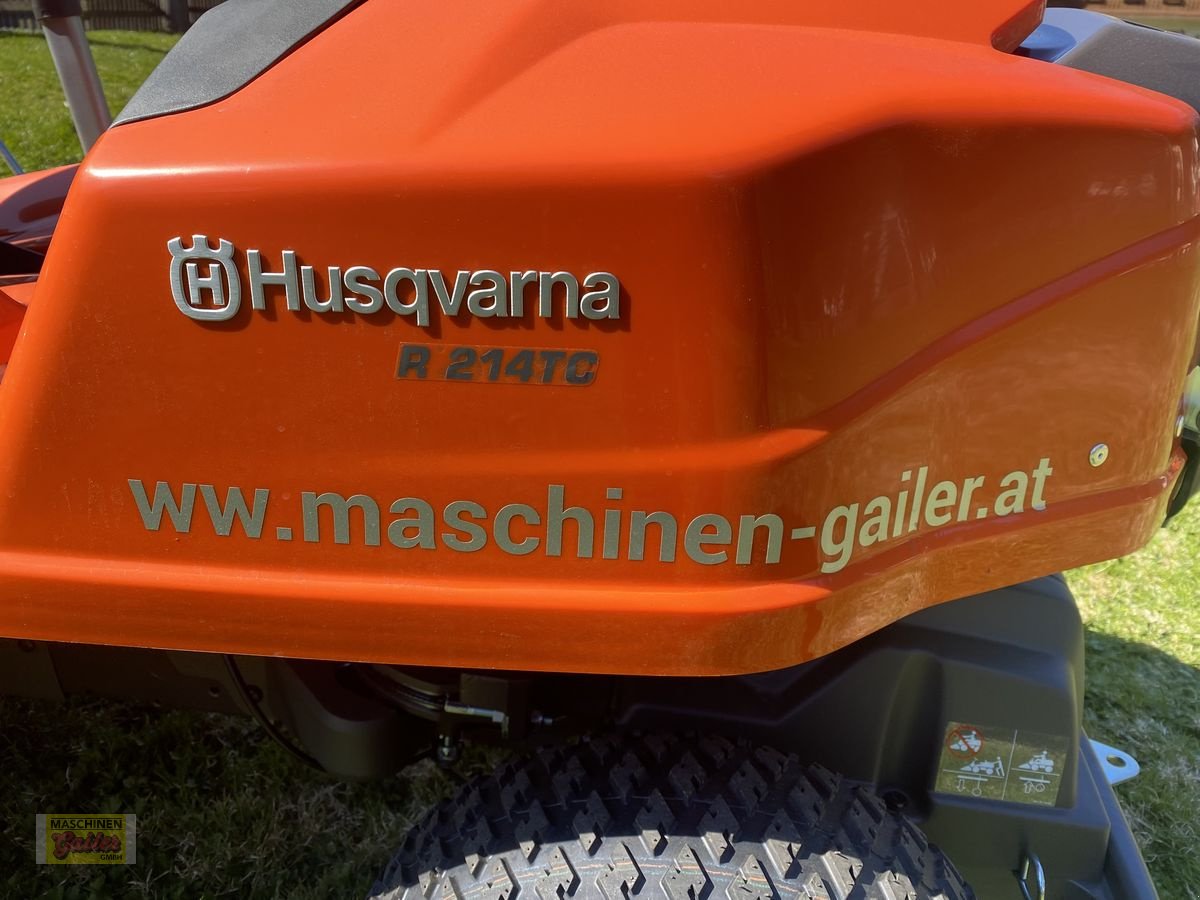 Rasentraktor del tipo Husqvarna Rider R 214TC, Neumaschine en Kötschach (Imagen 13)