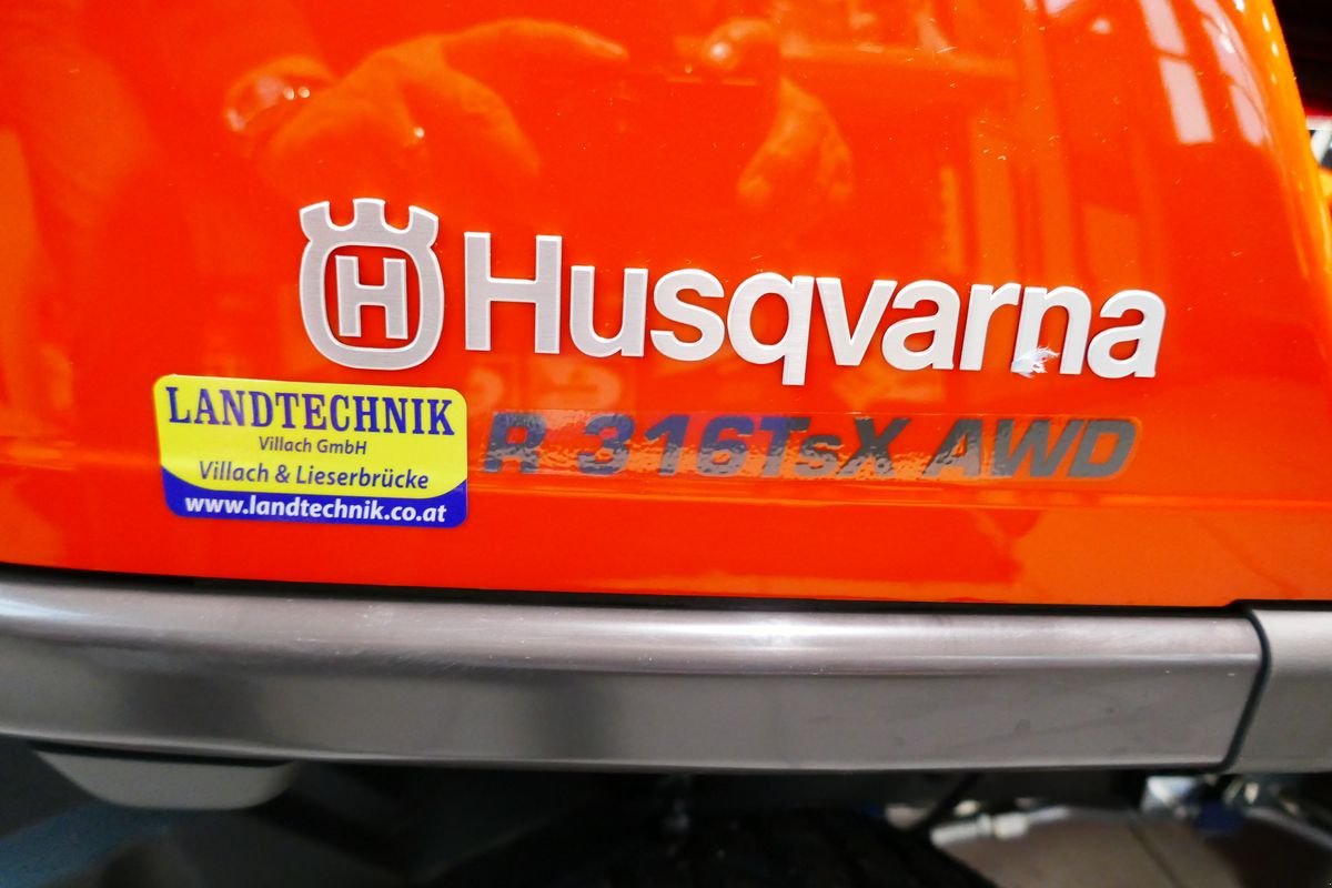 Rasentraktor del tipo Husqvarna Rider  R 316TsX AWD, Gebrauchtmaschine en Villach (Imagen 5)