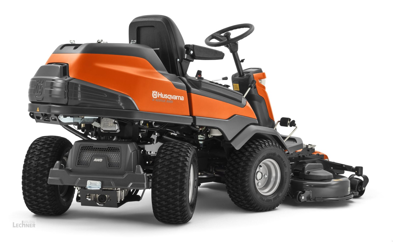 Rasentraktor Türe ait Husqvarna Rider R 420TsX AWD inclusive Mähdeck Combi 112 - Allrad, Neumaschine içinde Bad Abbach-Dünzling (resim 3)