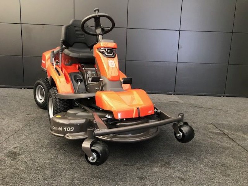 Rasentraktor typu Husqvarna Rider R316TsX AWD mit 103cm Mähdeck 13,14PS, Neumaschine w Tamsweg (Zdjęcie 7)