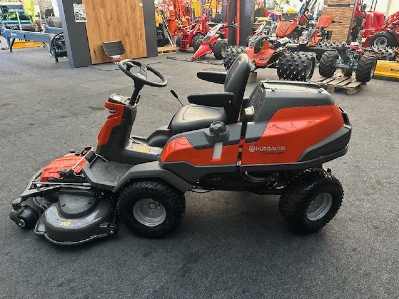 Rasentraktor tip Husqvarna Rider R420TsX AWD mit 122cm Mähdeck 19,04PS, Neumaschine in Tamsweg (Poză 11)