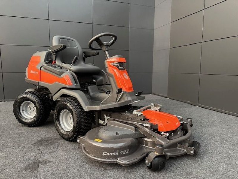 Rasentraktor типа Husqvarna Rider R420TsX AWD mit 122cm Mähdeck 19,04PS, Neumaschine в Tamsweg (Фотография 2)