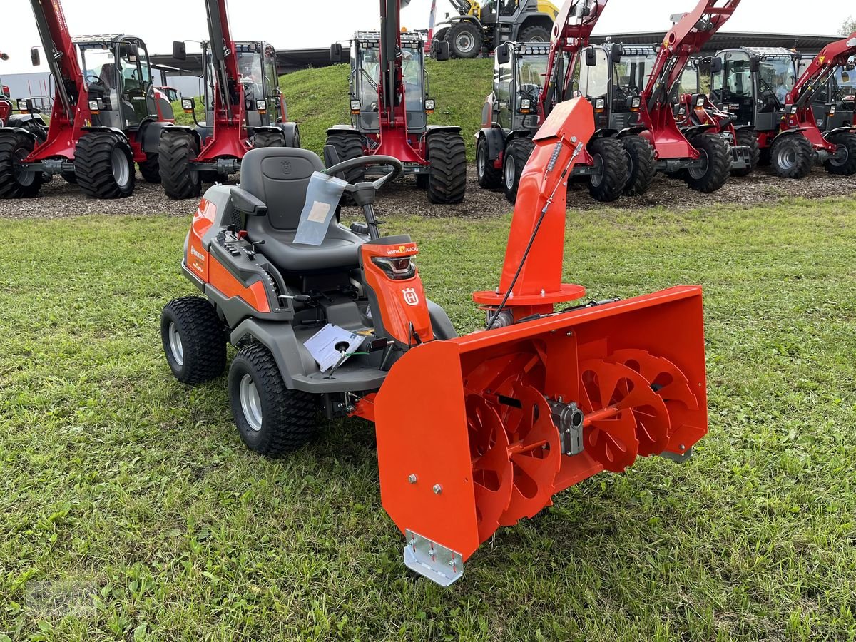 Rasentraktor of the type Husqvarna Schneefräse für Rider 400er Serie, Neumaschine in Burgkirchen (Picture 2)