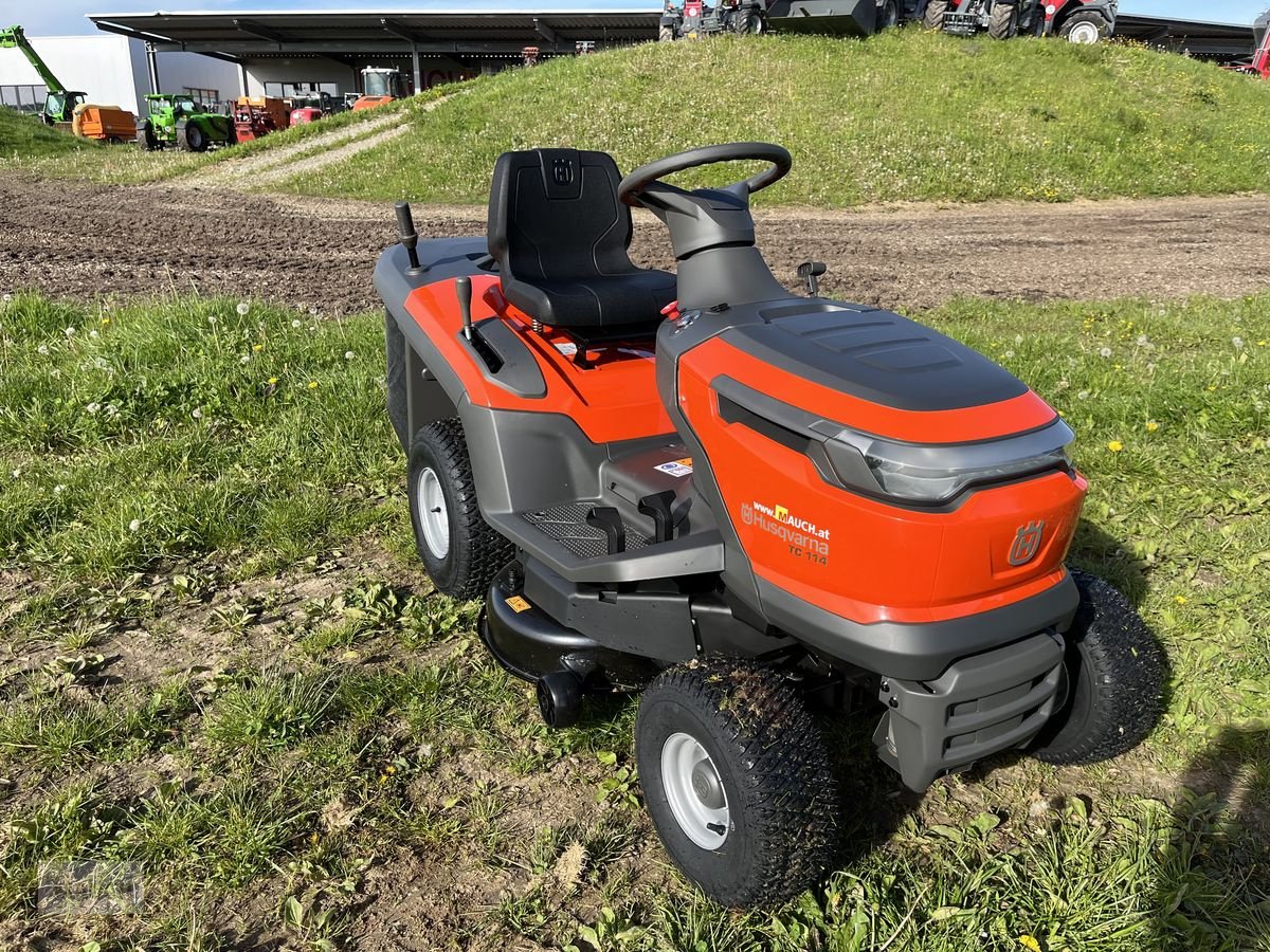 Rasentraktor Türe ait Husqvarna TC 114 NEU, Lagernd, magnetische Messerkupplung, Neumaschine içinde Burgkirchen (resim 19)