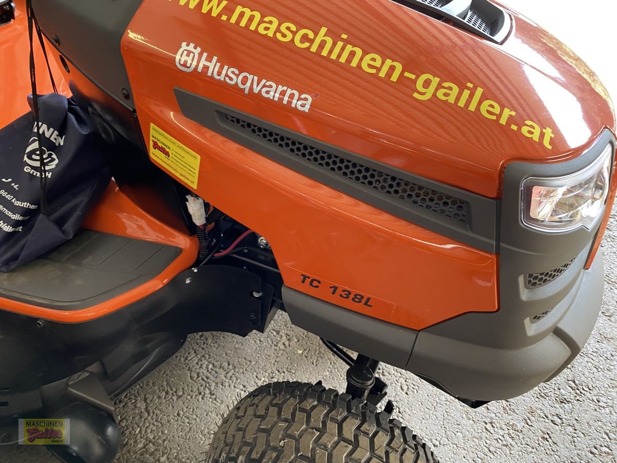 Rasentraktor типа Husqvarna TC 138 L, Neumaschine в Kötschach (Фотография 4)