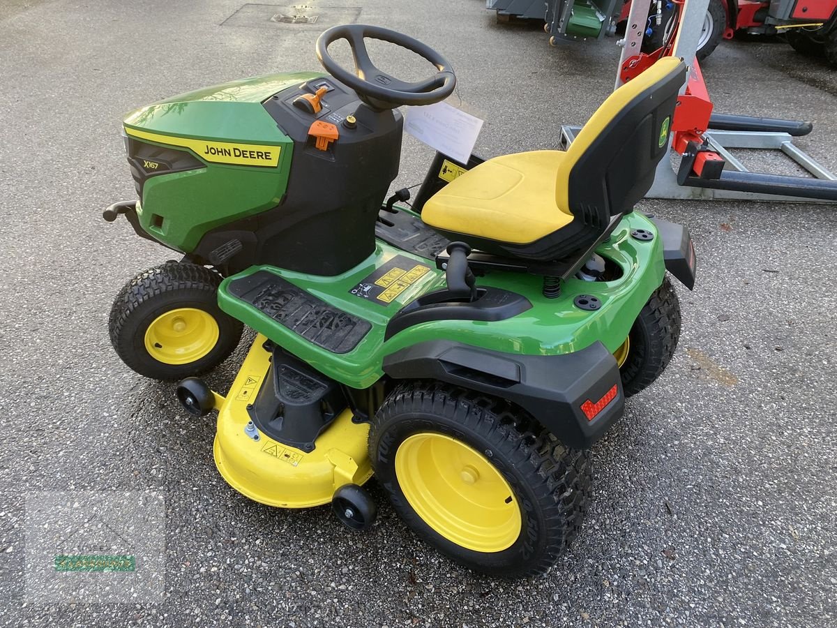 Rasentraktor от тип John Deere X 167, Neumaschine в Wartberg (Снимка 2)