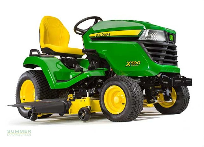 Rasentraktor a típus John Deere X 590, Neumaschine ekkor: Pforzheim (Kép 1)