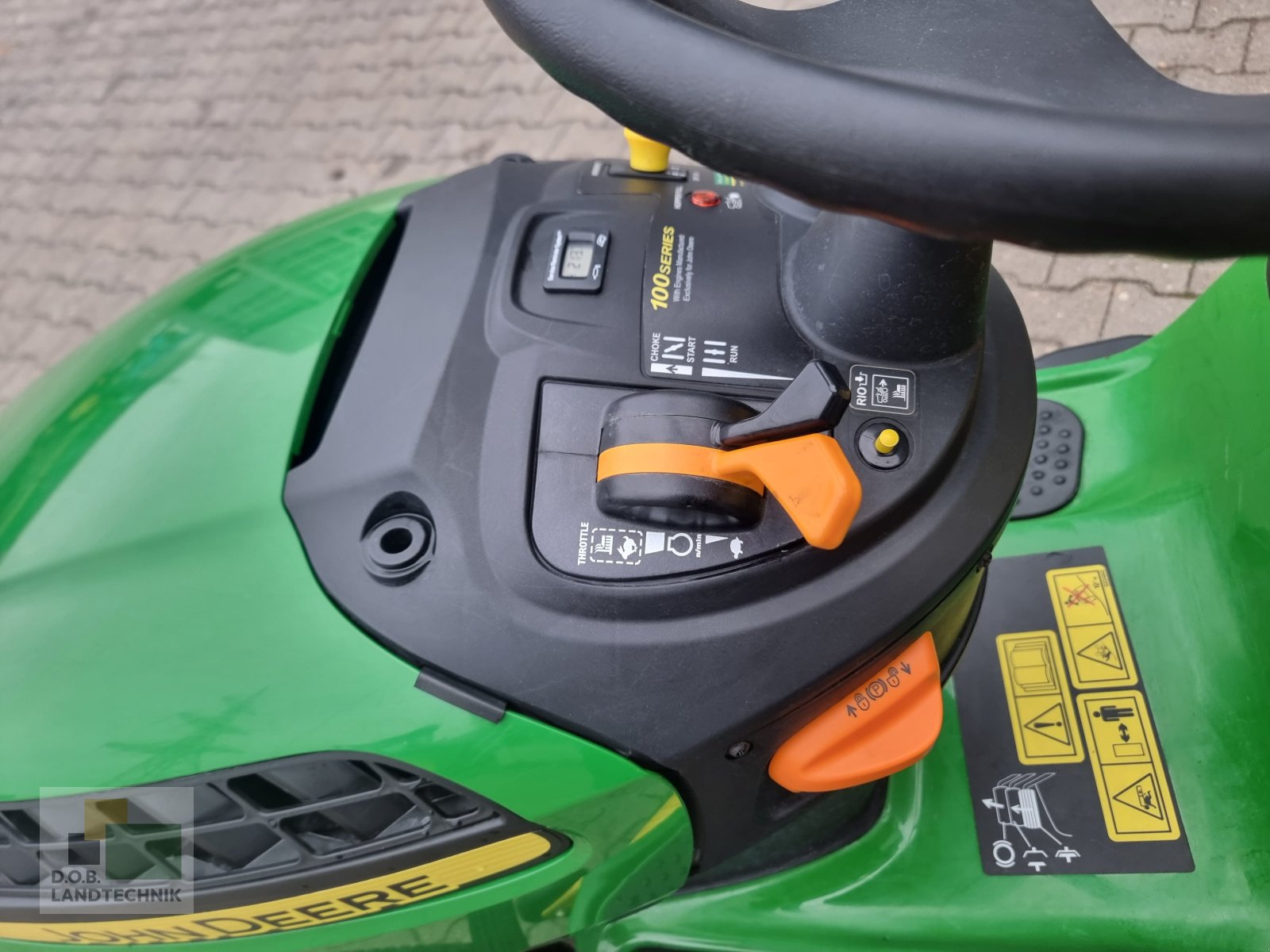 Rasentraktor typu John Deere X155R, Gebrauchtmaschine w Regensburg (Zdjęcie 12)