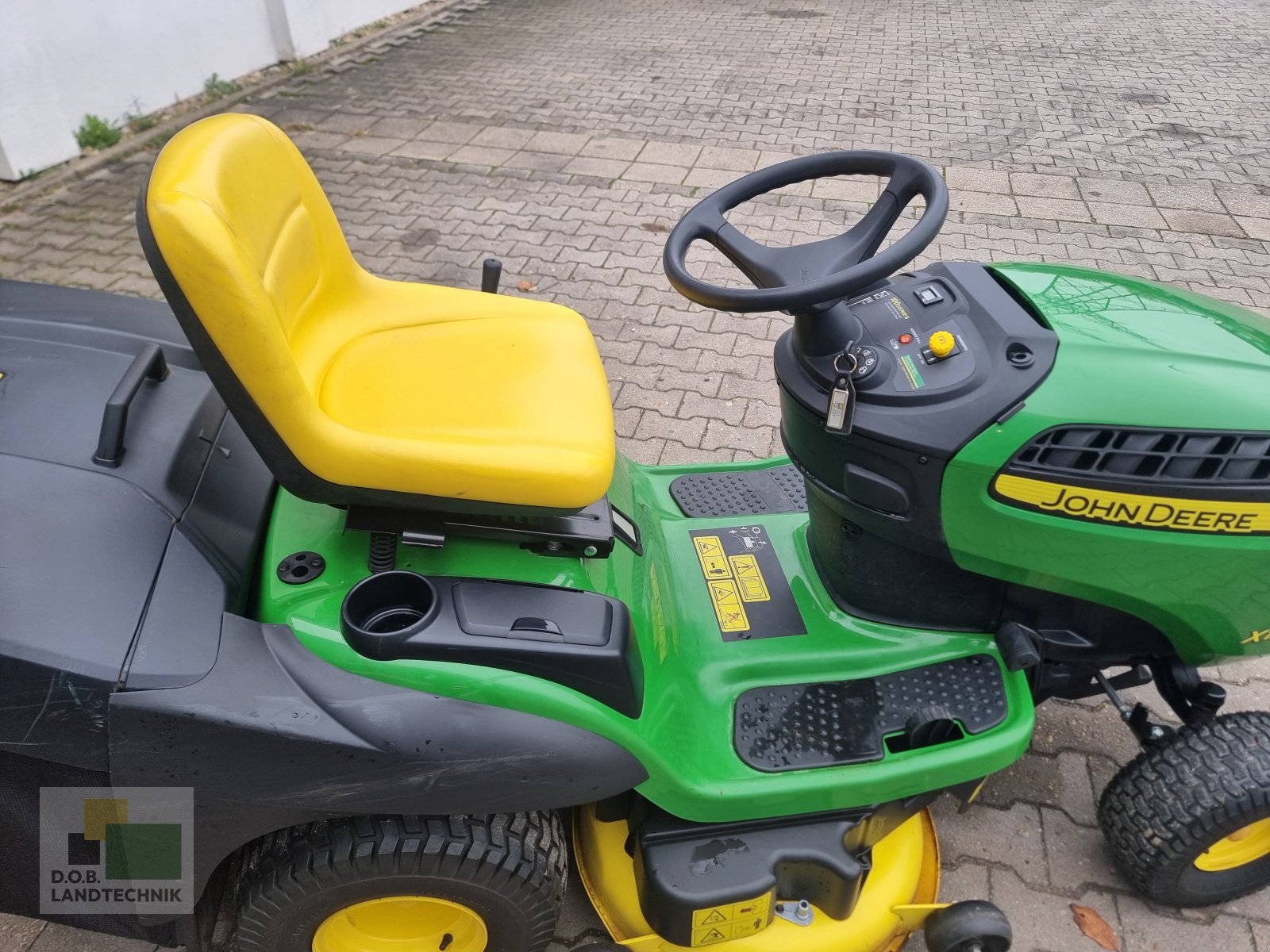 Rasentraktor typu John Deere X155R, Gebrauchtmaschine w Regensburg (Zdjęcie 15)