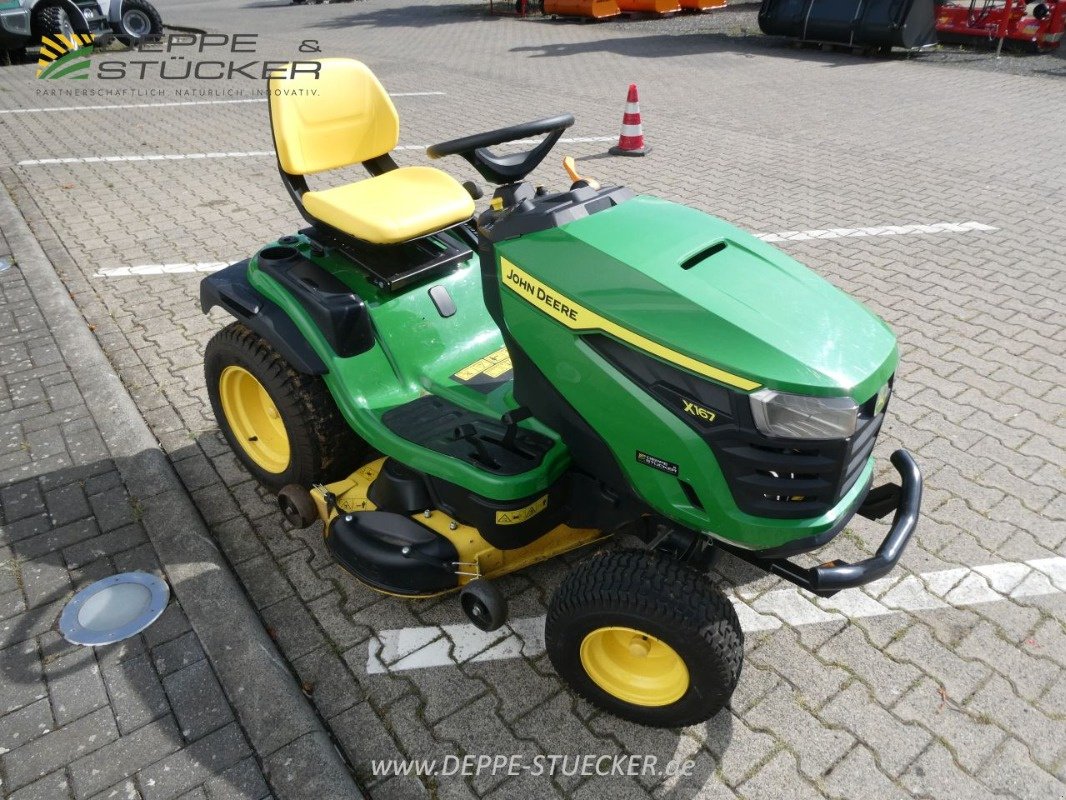 Rasentraktor του τύπου John Deere X167, Gebrauchtmaschine σε Lauterberg/Barbis (Φωτογραφία 5)