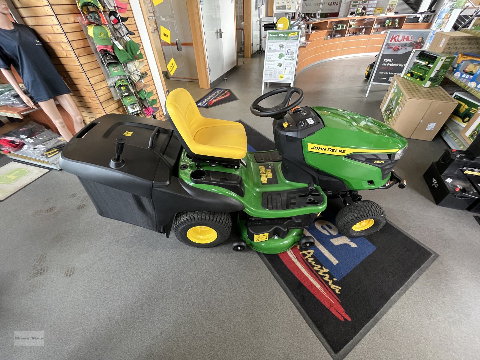 Rasentraktor del tipo John Deere X167R, Neumaschine en Tettenweis / Karpfham (Imagen 5)