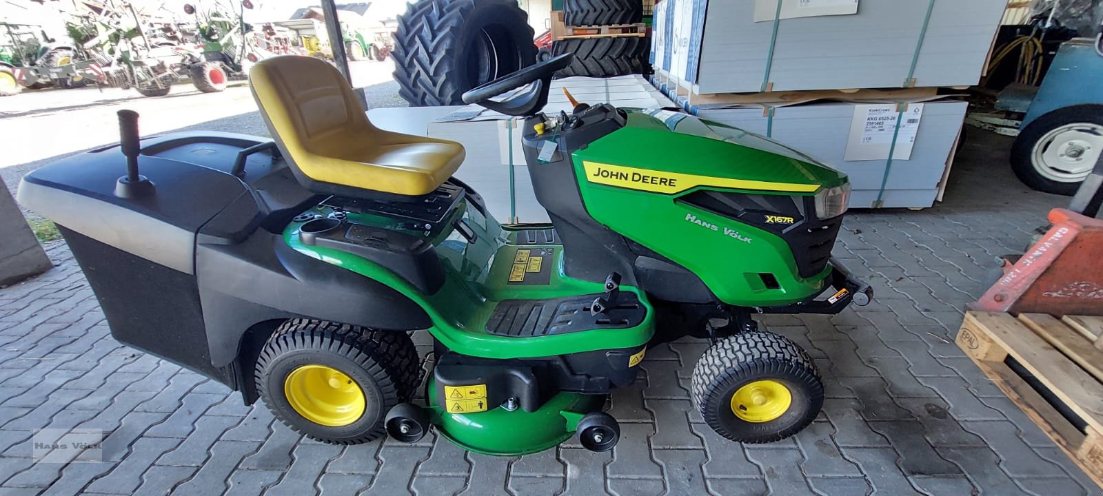 Rasentraktor typu John Deere X167R, Gebrauchtmaschine w Schwabmünchen (Zdjęcie 1)