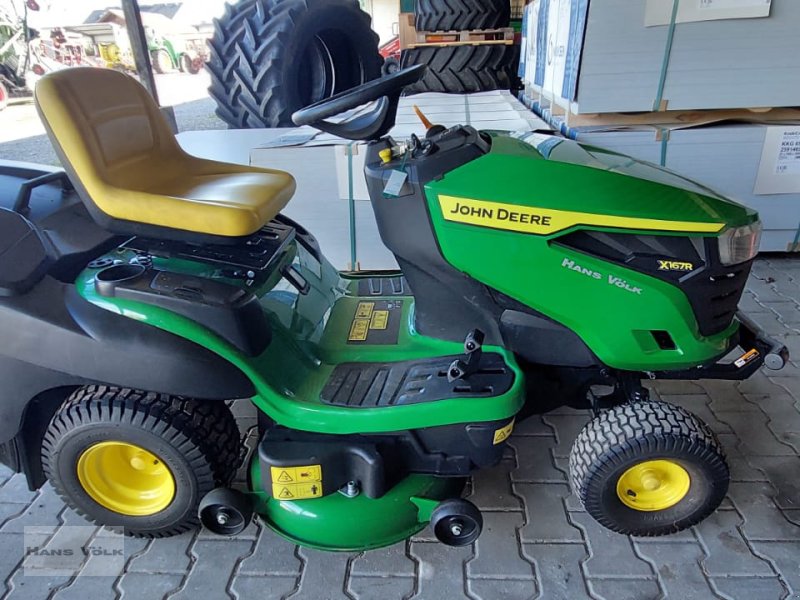 Rasentraktor του τύπου John Deere X167R, Gebrauchtmaschine σε Schwabmünchen (Φωτογραφία 1)